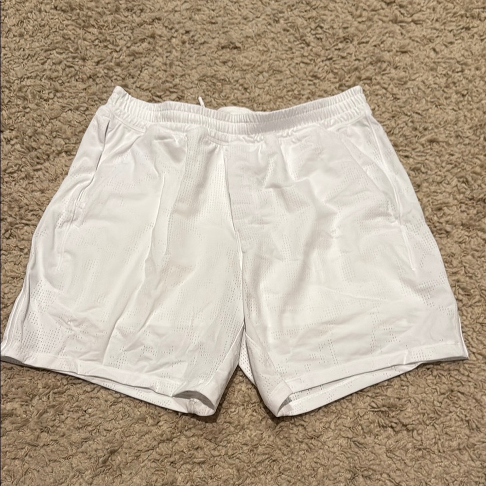 lululemon athletica White Athletic Shorts